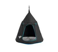TP Toys Tente OVNI Black Edition - Cabane Suspendue Balançoire Nacelle pour Enfants, Métal et Nylon, Fenêtre d’Observation, Pour 2 Enfants - Dès 3 Ans - Usage Extérieur