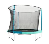 TP Toys Trampoline Rond 244 cm - Porte Igloo Brevetée Sécurisée - 42 Ressorts Galvanisés - Tapis Anti-UV - Kit Ancrage Inclus - Dès 6 Ans - Charge Max 100 kg