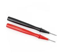 TP2 Lot de 2 sondes de test à portée mince avec pointe en acier inoxydable, tension 1000 V, courant 10 A, diamètre de la pointe 2 mm, compatible avec FLUKE T5-1000, T5-600