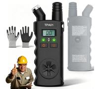 TPA01 Digital TPMS Reset Gauge Tool with 150 PSI Tire Pressure Gauge, 2-in-1 TPMS Relearn Tool for 433MHz Vehicles, Tire Sensor Activation & Pressure Monitoring for Cars SUVs Pickups Trucks