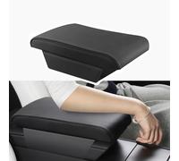 TPARTS Coussin de Support d'accoudoir en Cuir pour Tesla Model 3/Y/X/S Tesla Accoudoir décoratif Accessoires d'intérieur en Mousse à mémoire de Forme (Noir)