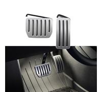 TPARTS Ensemble de pédales de Frein et d'accélérateur en Aluminium pour Tesla Model 3 Highland 2024+/Model Y Juniper 2025 + Accessoires de Protection antidérapants pour pédale de Rechange