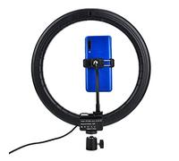TPD668 12W 12 Pouces 160LED Anneau Lumineux à intensité Variable 3200K 5600K Maquillage Rotule Téléphone Pince pour Vidéo de beauté en Direct