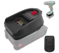 TPDL Adaptateur de batterie Einhell Bosch PBA - Pour batterie Einhell 18 V Li-Ion - Fonctionne pour Bosch 18 V PBA/PSB/PSR - Outil électrique (pas de batterie)