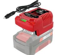 TPDL Chargeur de batterie de voiture pour Einhell Power X-Change 18 V compatible avec batterie Einhell 18 V 4511396 4511437 4511437OVP PXBP-300 PXBP-600 PX-BAT52