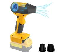 TPDL Mini ventilateur turbo portable à haute vitesse, utilisation pour batterie Dewalt 20 V sans fil haute vitesse, pour le nettoyage du tableau des clés, le séchage des cheveux, le camping,