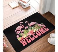 TPDODON Bienvenue Porte Sol Cuisine Salle de Bain Tapis Antidérapant Intérieur Bienvenue dans Notre Maison Paillasson Chambre Balcon Entrée Tapis Tapis-16x24 inch