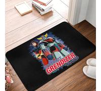 TPDODON Goldorak Grendizer Actarus Tapis d'entrée de Porte d'entrée de Sol extérieur UFO Robot Goldrake Cuisine Salle de Bain Paillasson Balcon Tapis Tapis-24x36 inch