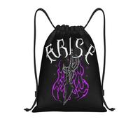 TPDODON Sac à dos à cordon de serrage Venom Fang Y2k de Kasaka, sac de sport résistant à l'eau, sacs à cordon de nivellement solo pour la randonnée