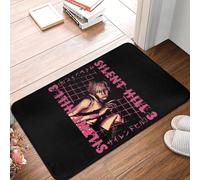 TPDODON Tapis de Porte de Cuisine antidérapant Silent Hill 3 étages pour Salle de Bain Salon entrée-20x32 inch