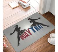 TPDODON Tapis de Sol antidérapant pour Porte de Cuisine Salle de Bain Boxe thaïlandaise Chambre à Coucher Balcon entrée-24x36 inch