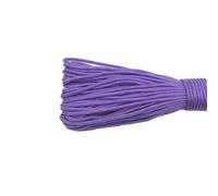 TPDRKOWJX Paracorde, 100M Dia 2mm Un Noyau de Support for Cordon Parachute Survie Lanière Camping Corde d'escalade Randonnée Fabrication Bijoux (Rouge, 100FT)(Purple,100FT)