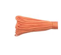 TPDRKOWJX Paracorde, 100M Dia 2mm Un Noyau de Support for Cordon Parachute Survie Lanière Camping Corde d'escalade Randonnée Fabrication Bijoux (Rouge, 100FT)(Orange,50FT)