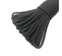 TPDRKOWJX Paracorde, 550 Corde 7 Support 100FT 50FT Cordon Kit de Survie (08,10 mètres)(Black,20 Meters)