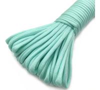 TPDRKOWJX Paracorde, 550 Corde 7 Support 100FT 50FT Cordon Kit de Survie (08,10 mètres)(Light Blue,31 Meters)