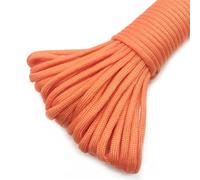 TPDRKOWJX Paracorde, 550 Corde 7 Support 100FT 50FT Cordon Kit de Survie (08,10 mètres)(Orange,10 Meters)