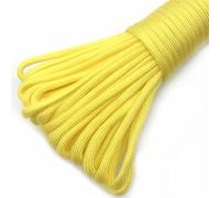 TPDRKOWJX Paracorde, 550 Corde 7 Support 100FT 50FT Cordon Kit de Survie (08,10 mètres)(Yellow,10 Meters)