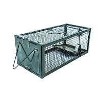 TPDRKOWJX Pièges à Rats, pièges, Attrape-Souris, 1 pièce, Cage d'écureuil Multifonction en Acier Inoxydable Robuste, Haute sensibilité