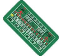 TPDRKOWJX Tapis de Poker, Tapis Portable en Caoutchouc, Table Professionnel Texas Hold Em Daim, imperméable, Casino, Baccara, dés (Blu, 47 x 24 Pouces)(Dice,70x 35inch)