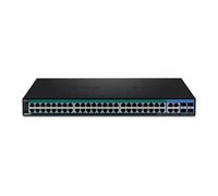 TRENDnet TPE 5240WS - Commutateur - intelligent - 48 x 10/100/1000 (PoE+) + 4 x SFP Gigabit combiné - de bureau, Montable sur rack - PoE+ (370 W) - CA 100 - 240 V - Conformité TAA