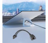 TPE conçu pour le connecteur RJ45 conçu pour améliorer votre expérience en ligne lorsqu'il est utilisé avec un système Starlink version 3 (0,2 mètre)