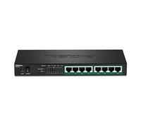 TRENDnet Commutateur Gigabit PoE+ TPE-TG83 8 ports – 65 W PoE, 16 Gbit/s, QoS 802.1p, sans ventilateur