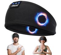 TPfocus Écouteurs Bluetooth 5.4 pour dormir, sangle pour sport et sommeil