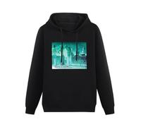 TPGHNVENT Men Long Sleeve Printed Hoodies Boards of CanadaMen's Hoody Sweatershirt Black 3XL