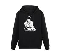 TPGHNVENT Men Long Sleeve Printed Hoodies Columbo Detective Crime Mystery LAPD TV Series Hoody Sweatershirt Black M