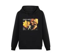 TPGHNVENT Men Long Sleeve Printed Hoodies Curtis Mayfield Superfly Vinyl CD CoverMen's Hoody Sweatershirt Black M