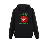 TPGHNVENT Men Long Sleeve Printed Hoodies Dread at The Controls Hoody Sweatershirt Black L