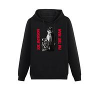 TPGHNVENT Men Long Sleeve Printed Hoodies Joe Jackson I'm The Man Hoody Sweatershirt Black M