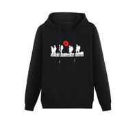 TPGHNVENT Men Long Sleeve Printed Hoodies Remembrance Day Lest We Forget Military Army War PoppyMen's Hoody Sweatershirt Black S