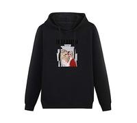 TPGHNVENT Men Long Sleeve Printed Hoodies Trixie & Katya Show Hoody Sweatershirt Black XL