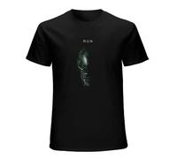 TPGHNVENT Men's Alien Covenant Run Alien T-Shirts Black XXL