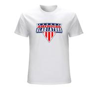 TPGHNVENT Men's American Gladiators 1990 Game Show T-Shirts White XL