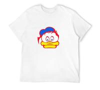 TPGHNVENT Men's Barry Sheene Duck Biker Motorbike Motorcycle British Rider T-Shirts White XL