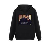 TPGHNVENT Men's Barry White Soul Seduction Long Sleeve Hooded Sweatshirt Hoodies with Drawstring Pockets Black S