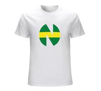 TPGHNVENT Men's Captain Tsubasa Anime Cartoon T-Shirts White L