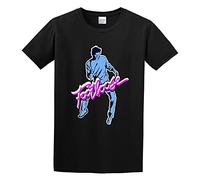 TPGHNVENT Men's Footloose Retro Musical Movie T-Shirts Black S