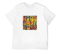 TPGHNVENT Men's Happy Mondays English Madchester Bez Shaun Ryder Rowetta T-Shirts White XL