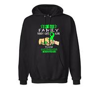 TPGHNVENT Men's in This Family Nobody Fights Alone Team Gastroschisis Warrior Support Gastroschisis Warrior Gifts Pullover Hoodies Long Sleeve Sweatshirts M