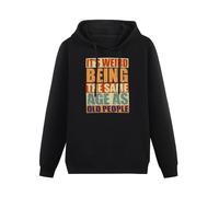 TPGHNVENT Men's Its Weird Being The Same Age As Old People Humor Hoody M