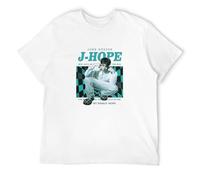 TPGHNVENT Men's J-Hope Jack in The Box T-Shirts White XL