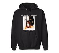 TPGHNVENT Men's Joan Jett Y The Blackhearts Pure and Simple Japan Editiom Frontal Pullover Hoodies Long Sleeve Sweatshirts 3XL