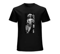 TPGHNVENT Men's Jodie Foster T-Shirts Black S