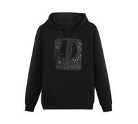 TPGHNVENT Men's Long Sleeve D-Block Europe Sweatshirt Hoodie Black 3XL