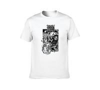 TPGHNVENT Men's Napalm Death Harmony Corruption Cotton T Shirt White XL
