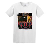 TPGHNVENT Men's Resdertthe Strokes Room on Fire Cotton T Shirt White L