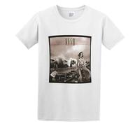 TPGHNVENT Men's Rush Permanent Waves Graphic Cotton T Shirt White 3XL
